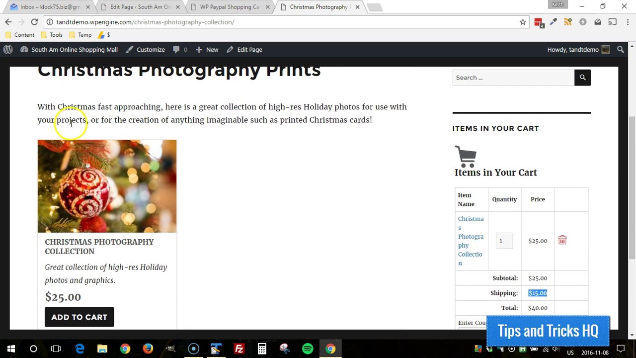 WordPress Simple Shopping Cart Shipping Setup YouTube