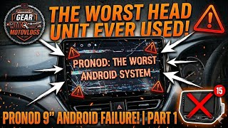 BIG MISTAKE: My New Fronx Pronod Android System Honest Review part 1