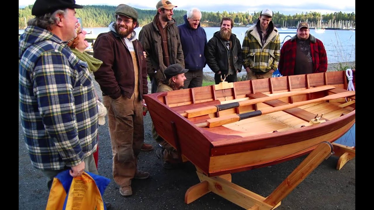 Northwest School of Wooden Boatbuilding Students - YouTube