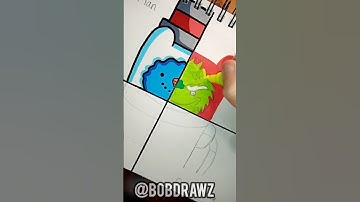 1 Drawing, In 4 Different Styles! Pt.2 Christmas Edition! #shorts #viral #christmas