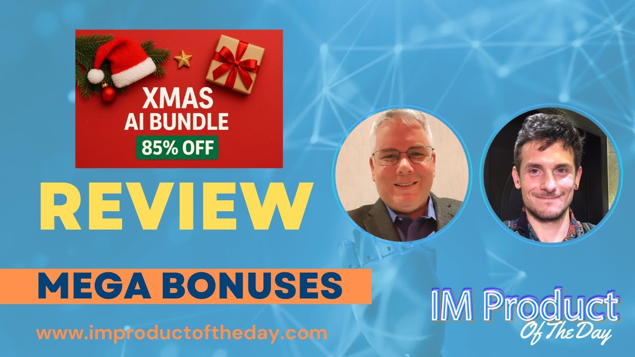 XMAS AI Bundle Sale Review + Award-Winning Bonuses To Make It Work FASTER (Worth $997)!