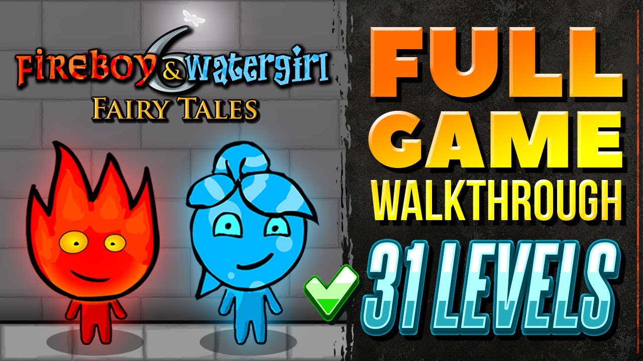 Fireboy and Watergirl 6: Fairy Tales - Two Player Game