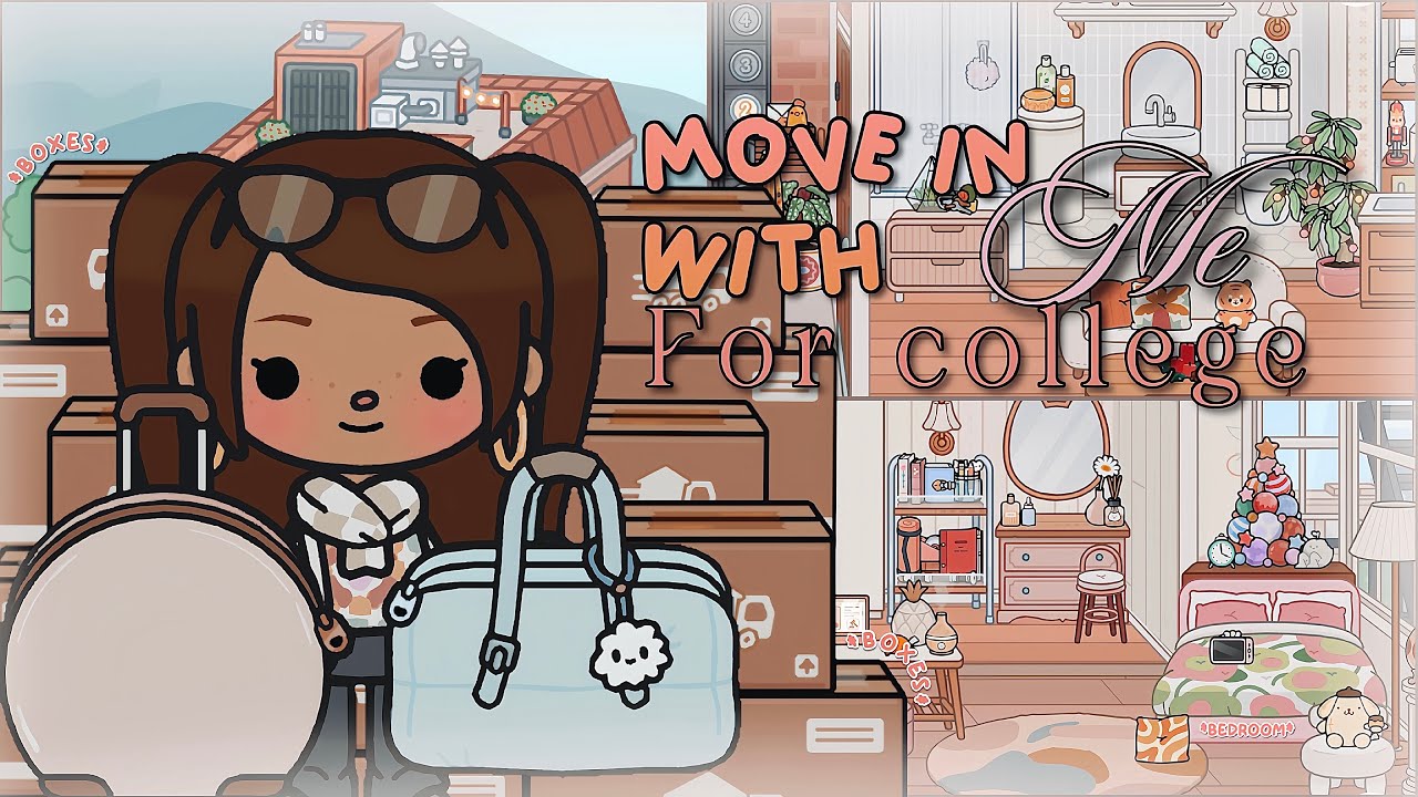 📦 Move In With Me For COLLEGE! | *Voiced 🎙️* 📚✨ | Ali In Brookvale 🤎 | Toca Life World 🌎