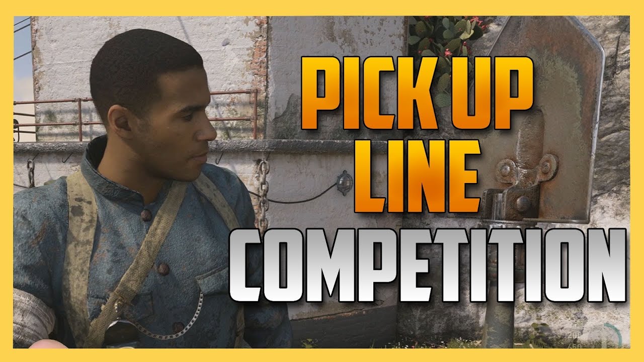 Pickup Line Competition in COD WW2! | Swiftor