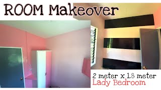 Small Room Makeover from STORAGE AREA to BEDROOM | 2m x 1.8m | Lady Engineer