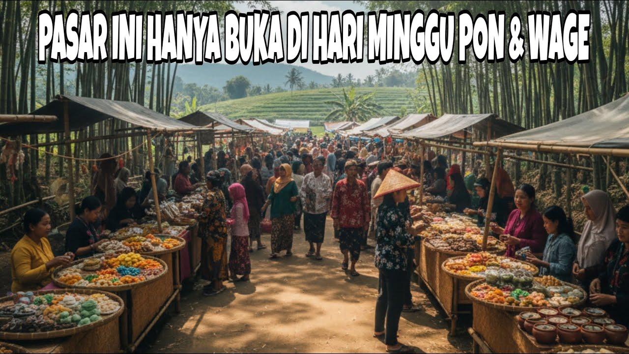 PASAR PAPRINGAN TEMANGGUNG | JAWA TENGAH