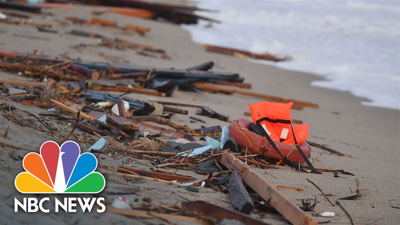 Dozens killed after migrant boat breaks apart off Italy’s coast