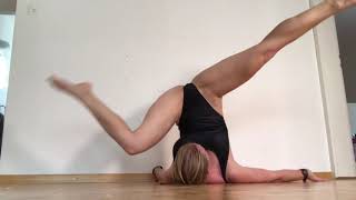 Teaches Acceptance Extreme Splits Outtakes Training  - Yoga and Fitness with Rhyanna
