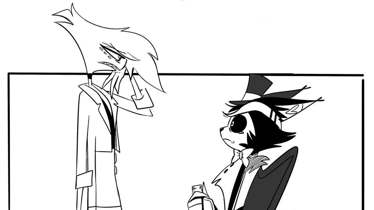 От столба к посту ПОЛНАЯ ИСТОРИЯ (Комикс-дубляж отеля «Хазбин»)