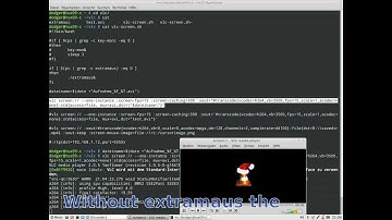 extramaus - Additional mouse cursor for capturing Linux desktops with VLC