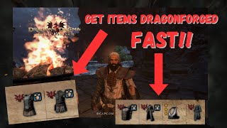 How to Dragon Forged Your Gear EASILY | Dragon's Dogma Dark Arisen