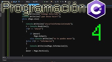 Programación en C# Ciclos while y for