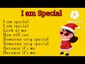 #IamSpecial #English  #rhymes #kids