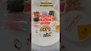 Day 1 of 15 Festive Offer 🥳 Rs.99 Bracelet kit #shorts #beads #bracelet