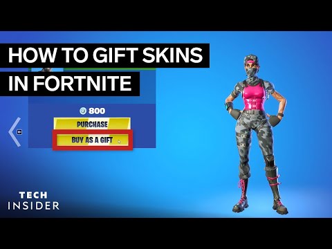 How To Gift Skins In Fortnite