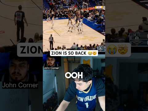 ZION WITH INSANE BACK TO BACK DUNKS 🤯🔥
