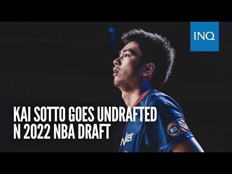 Kai Sotto goes undrafted in 2022 NBA Draft