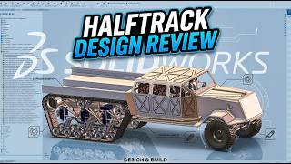 Engineering a 1,000HP Modern Half-Track: CAT C27 Diesel, 9-Seat Monocoque &amp; Scissor Doors