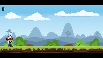 Java Script 2D game. Red Hat Boy