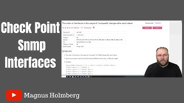 Check Point VSX | How to keep interface from changing in SNMP