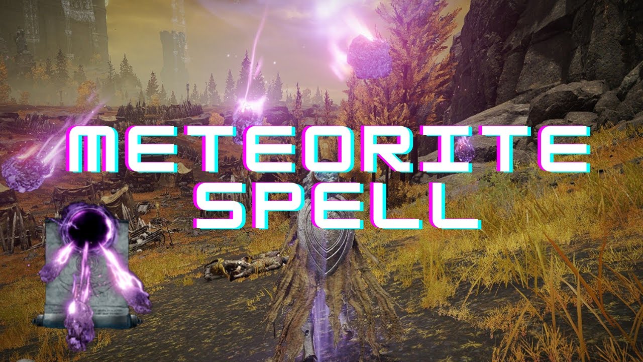 Elden Ring how to get Meteorite spell YouTube