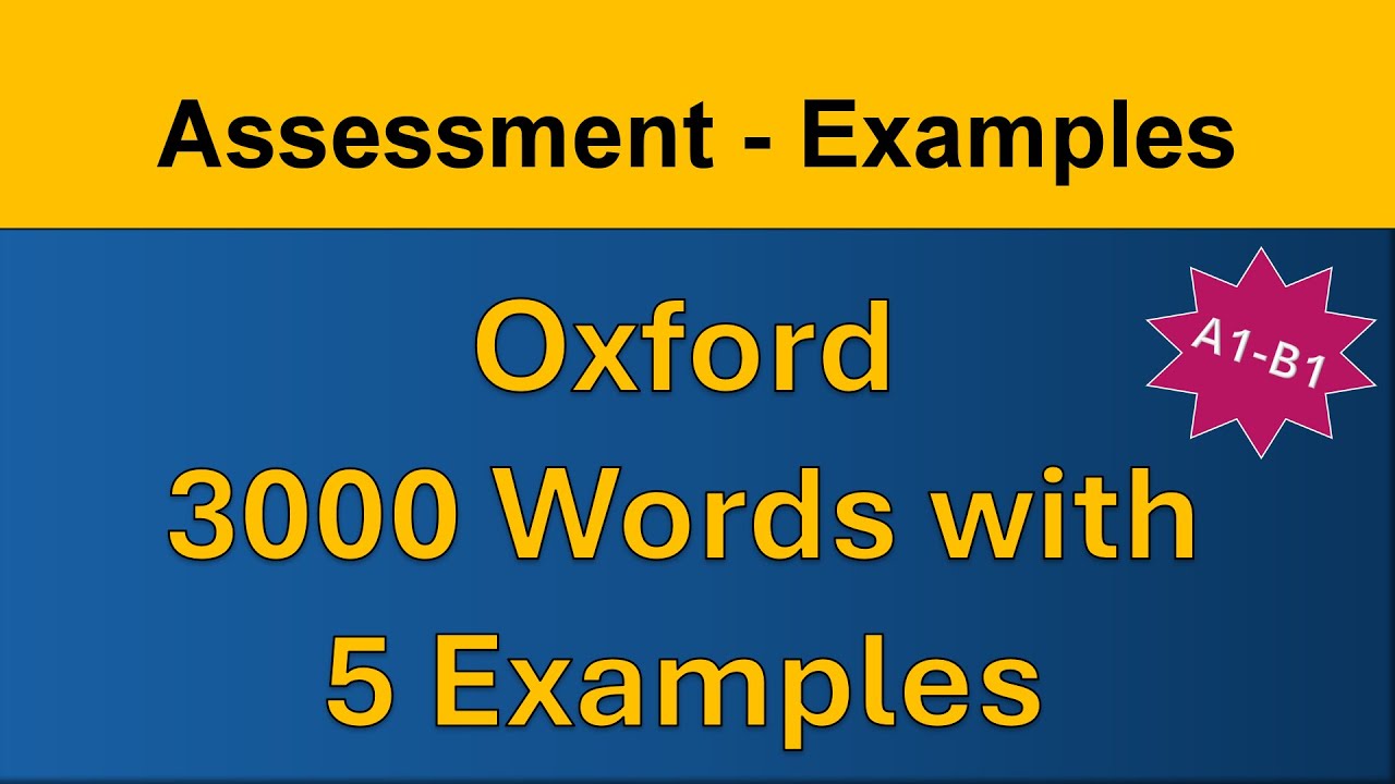 Assessment - Examples