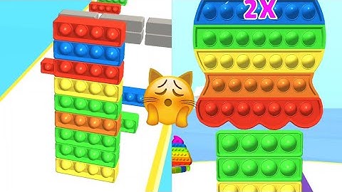 Fidget Rush🌈😌 Walkthrough Gameplay Android ios 🎮