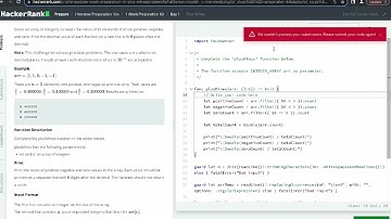 hackerrank submission error