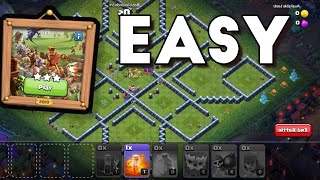 Easily 3 star the 2019 challenge (clash of clans) 10 years of clash #clashofclans