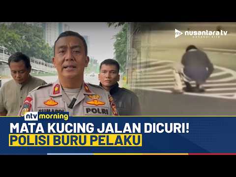 Viral Pencurian Mata Kucing di Underpass Cawang, Polisi Mengejar Pelaku | NTV MORNING