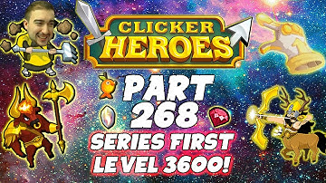 Clicker Heroes Walkthrough Guide: Pt 268 - Series First Level 3600! - PC Gameplay