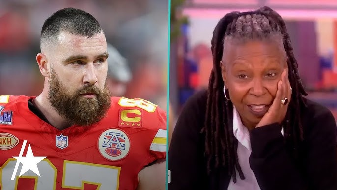 What was he thinking?! Travis Kelce mocked Whoopi Goldberg on live TV — But seconds later, her cold, silent response left him speechless and humiliated in front of millions.