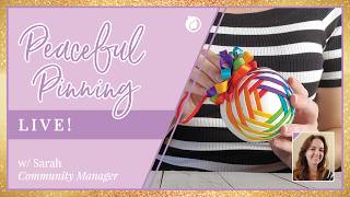 Peaceful Pinning Live #124 | Sew Sweet Pin Along Iron