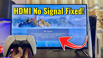 How to Fix HDMI No Signal on PS5 - Black Screen Issue on PS5