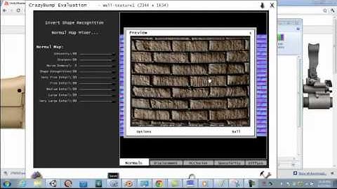 Crazy Bump texture test Part 1