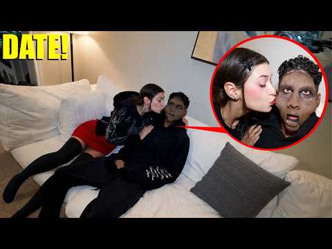 I WENT ON A DATE WITH THE PUPPET MAN! (WILL WE KISS?)