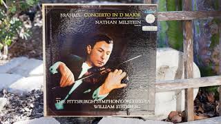 Brahms Violin Concerto (1st MVNT) Nathan Milstein Pittsburgh