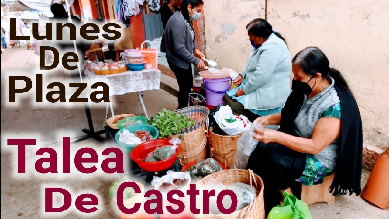 LUNES DE PLAZA EN VILLA TALEA DE CASTRO OAXACA MEXICO