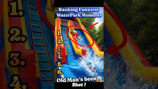 Funniest Water Park Fails Ranked 💀🤣 #shorts #waterpark #failvideo #usa #epic