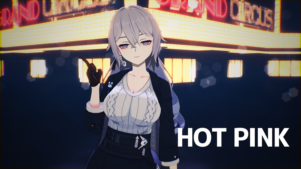【崩壞3rd MMD】ブローニャ-Bronya-／HOT PINK - EXID - ／4K／60FPS - YouTube