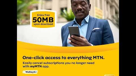 Buying Data with MyMTN App