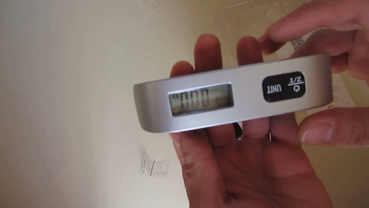 Etekcity Digital Hanging Luggage Scale YouTube
