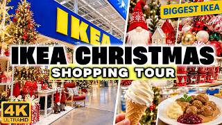 [4K] IKEA CHRISTMAS SHOPPING Is Here! Prices & New Finds!