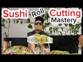 Sushi rolls cutting mastery 熟達Jukutatsu uncut .find out how gets done
