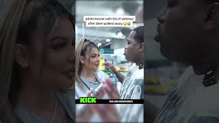 Adrien Broner started playing DEFENSE on Celina Powell as soon as Deen WALKED away… 😭💀