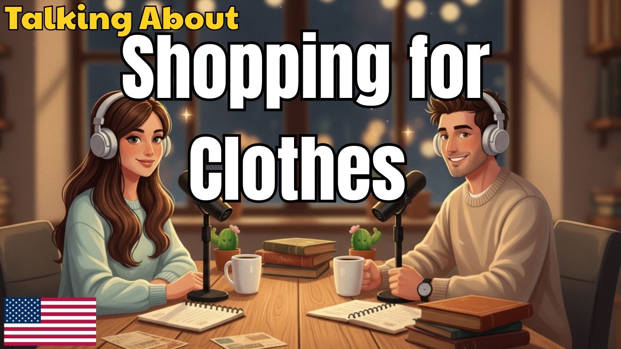 Talking About Shopping for Clothes | Learn English with Podcast | English Podcast Conversation