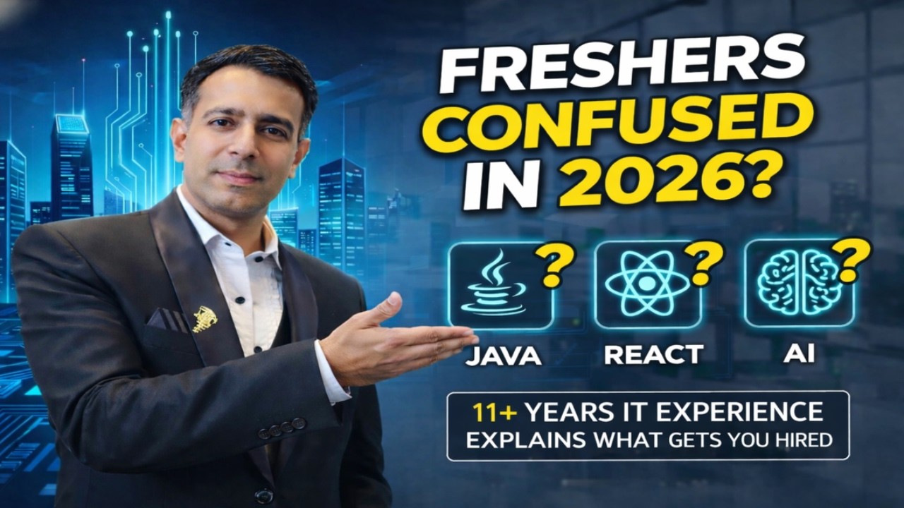 Freshers Confused in 2026? Java, React or AI – What Actually Gets You Hired