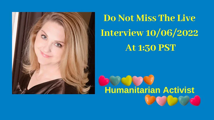 Live Interview With Humanitarian Activist Heidi Ga...