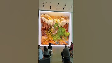 AI generated Digital Art by Refik Anadol at the MoMa || ViralHog