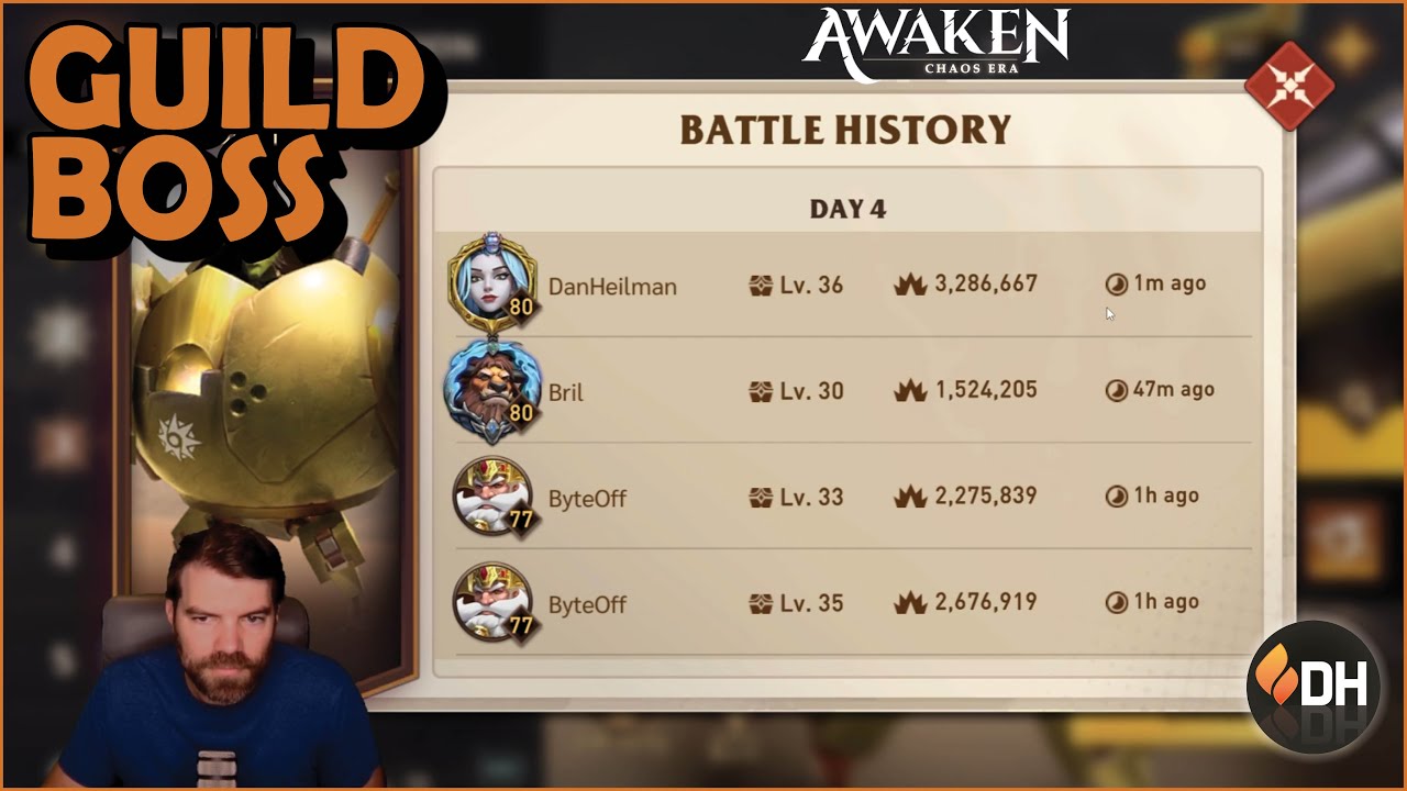 Guild Boss Guide: Full Auto 3.2M+ - YouTube